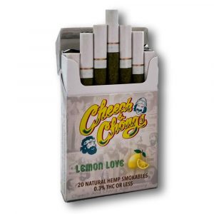 Cheech and Chong’s 20-Pack Lemon Love CBD Cigarette