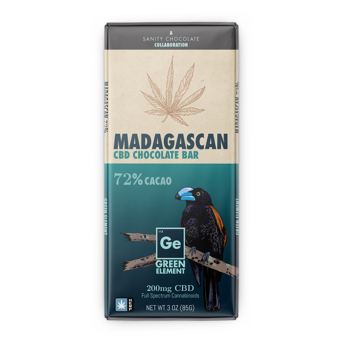 GreenElement Chocolate Madagascar Mockup
